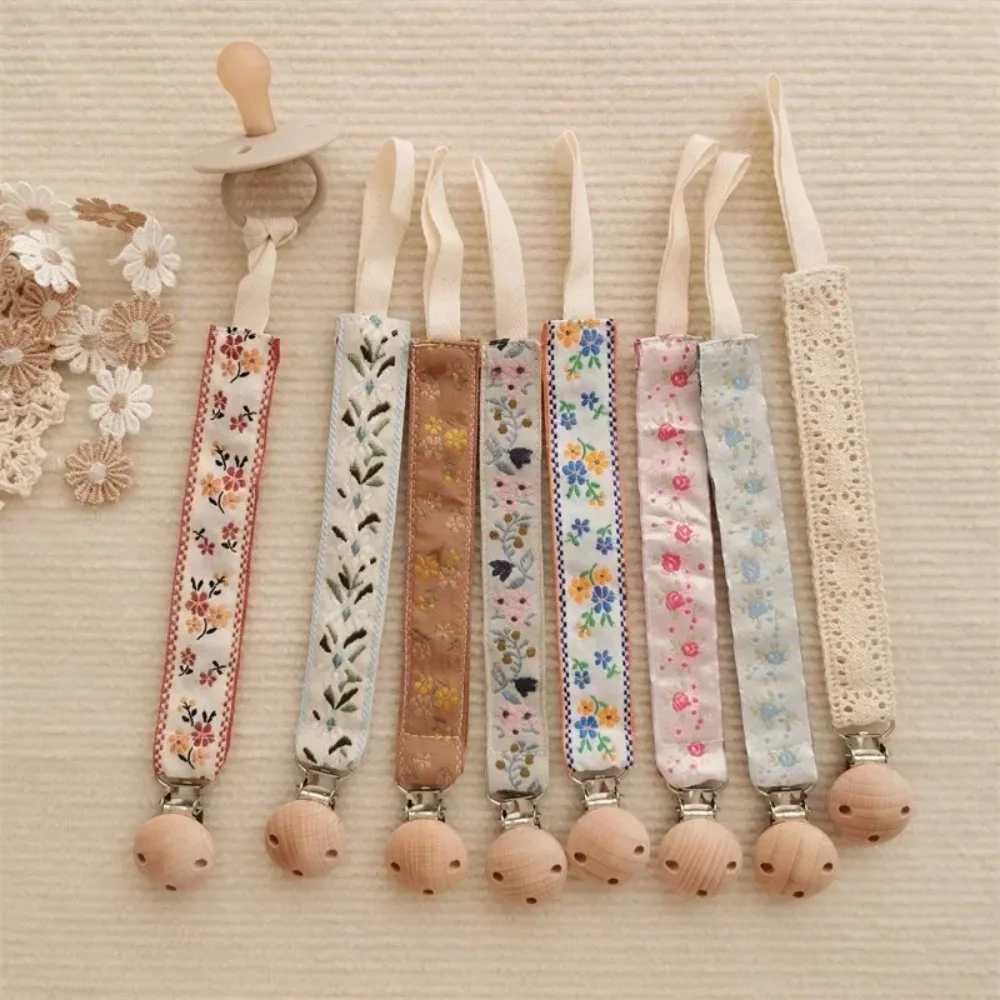 Baby Pacifier Clip Chain Wood  - огляд і ціна Baby Nursery Boy