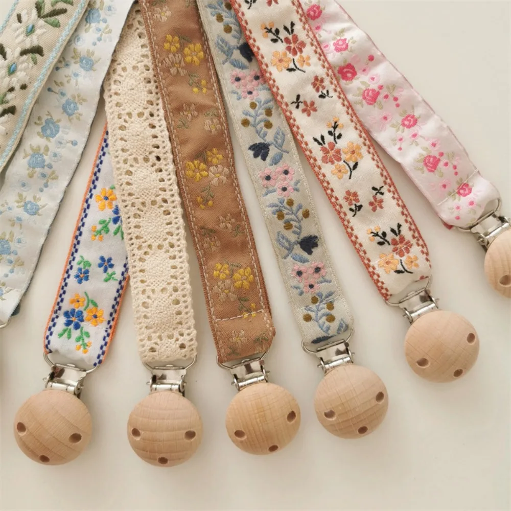 Baby Pacifier Clip Chain Wood  - огляд і ціна Baby Nursery Boy