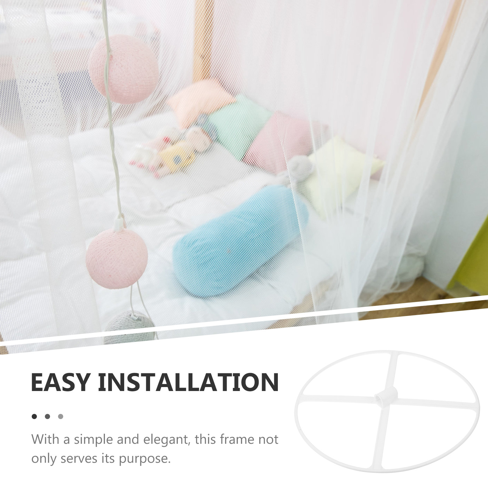 Universal Baby Bed Net Frame C - огляд і ціна Baby Nursery Frames