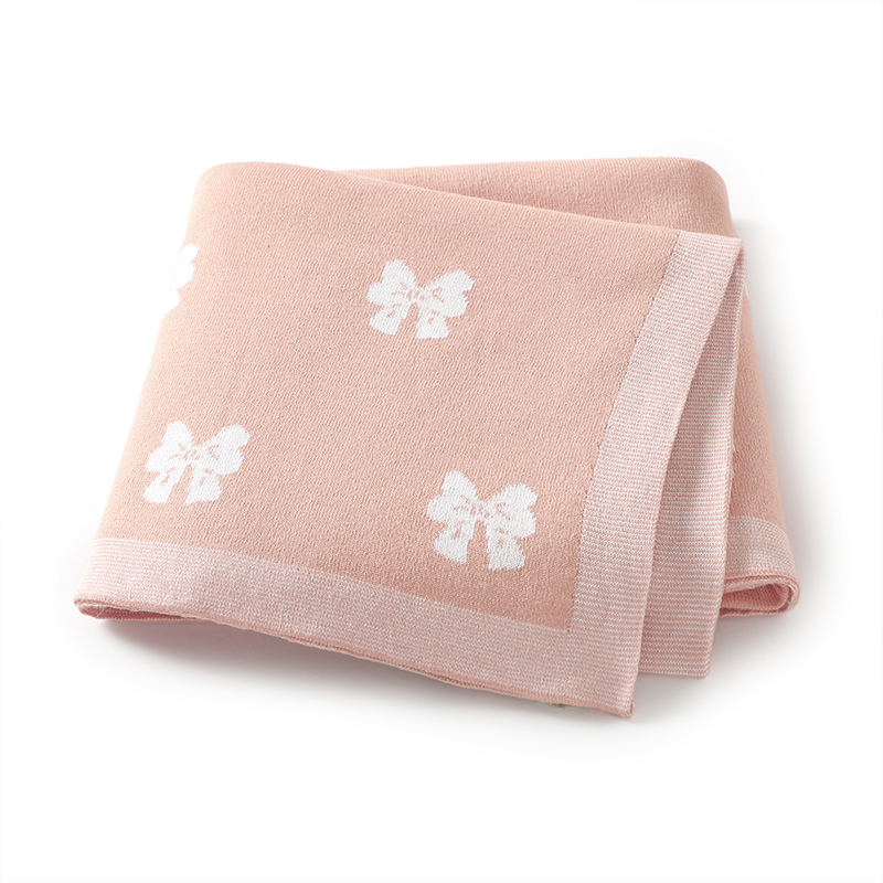 Cotton Baby Blanket Knit Cute  - огляд і ціна Baby Nursery Boy