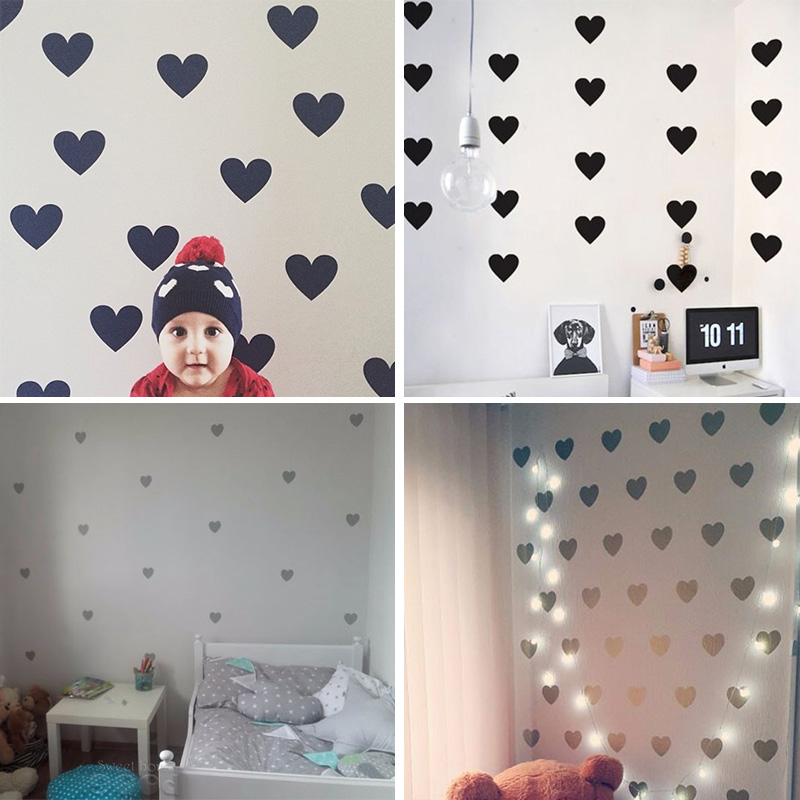 Heart Baby Room Decorative Sti - огляд і ціна Baby Nursery Decor Girl