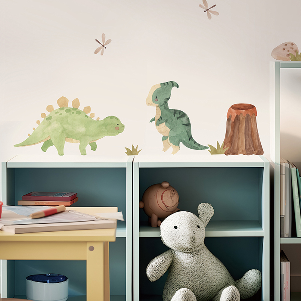 Dinosaur Wall Decals, Dino Alp - огляд і ціна Baby Nursery Decor Girl