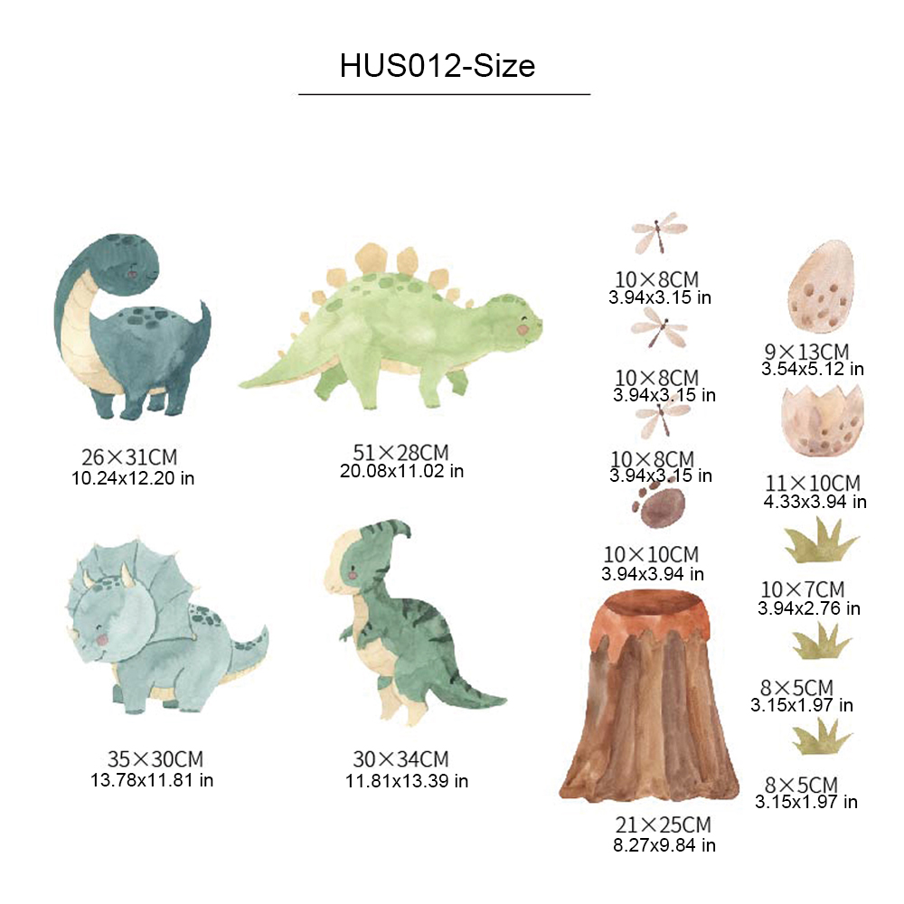 Dinosaur Wall Decals, Dino Alp - огляд і ціна Baby Nursery Decor Girl